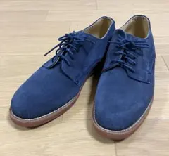 アーバンリサーチ　スウェードシューズ　ブルー　サイズ9　26.5cm