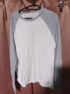 American Eagle ラグラン 倉庫D 長袖カットソー Sのサムネイル