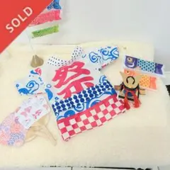 豆治たんママ専用！ 犬服 Msize 法被コスチューム ウェア no19