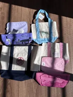 トレダージョーズ　エコバッグ・保冷バッグ5個セット