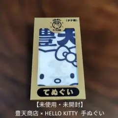 【未使用・未開封】豊天商店 × HELLO KITTY 手ぬぐいのサムネイル