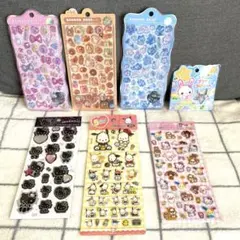 ボンボンドロップシールまとめ売り　オリジナル　おはじきシール　サンリオ　正規品