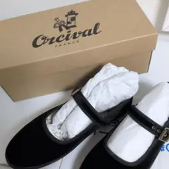 ORCIVAL　オーシバル　バレエシューズ　ストラップシューズ　新品未使用のサムネイル