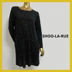 【4259】SHOO-LA-RUE サイドポケット付き ワンピース L ドット
