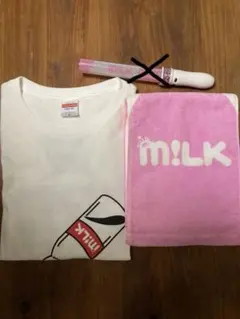 M!LK ペンライト　タオル　Tシャツ 牛乳スーパー会議公式グッズ3点セット M!LK ペンライト タオル Tシャツ 牛乳スーパー会議公式グッズ3点セット