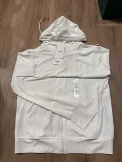UNIQLO エアリズムパーカー　ホワイト　S