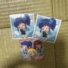 アイカツ！シールウエハース2 霧矢あおい 3枚セット！