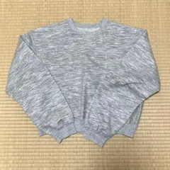グレー トレーナー ワンサイズ　K B F