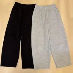 ユニクロシー UNIQLO C スウェットワイドパンツ　Sサイズ2本セット