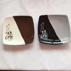 ミッキーマウス プレート 2枚セット