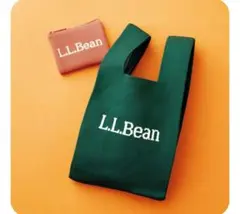 リンネル11月号付録L.L.Bean ニットバッグ ミニポーチ付き[新品未開封]