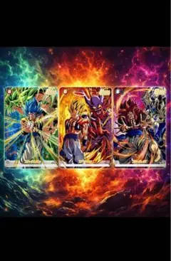 Vジャンプ5月号応募者全員サービス 激闘のゴジータパック3枚入り