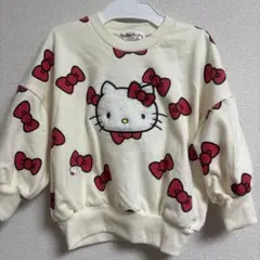 ⭐︎新品⭐︎ Hello Kitty リボントレーナー 100cm キティ　しまむら