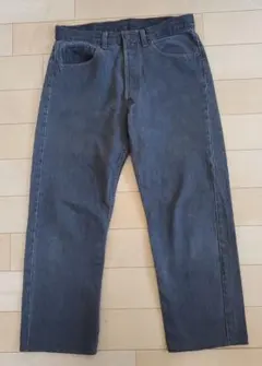 Levi's 501 USA製 先染めブラック W32