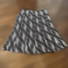 ALPHA CUBIC ドット柄フレアスカートのサムネイル