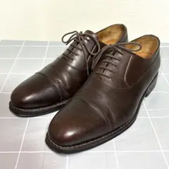 クロケット＆ジョーンズ ハラム 7E ストレートチップ ブラウン - メルカリ