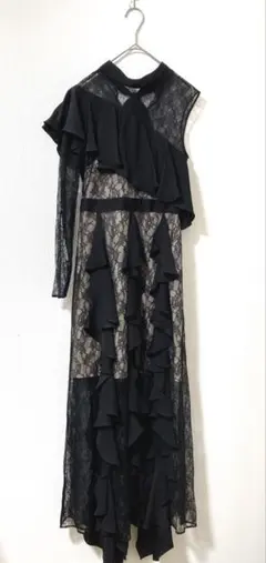 黒蜥蜴様 美品JILLSTUART パーティドレス　ロングワンピース