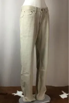 ★used★TAKEO KIKUCHIタケオキクチ★デニム風デザインパンツ★2★