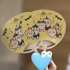 ちいかわらんど うちわノベルティ 非売品 2枚セット ちいかわ ハチワレ うさぎ