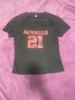 ISME PRIVATE CLUB Tシャツとデニムスカートセット