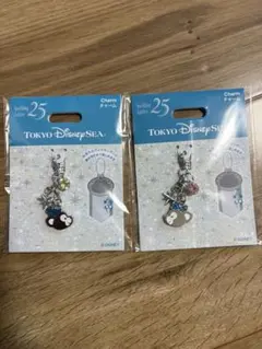 ディズニーシー 25周年 チャーム ダッフィー シェリーメイ