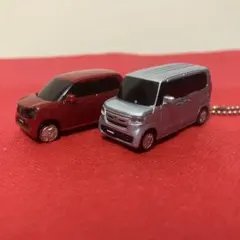 非売品 ホンダ Nボックス N ONE レッド ミニカー　キーホルダー　LEDのサムネイル