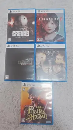 PS5ゲームソフト5本セット
