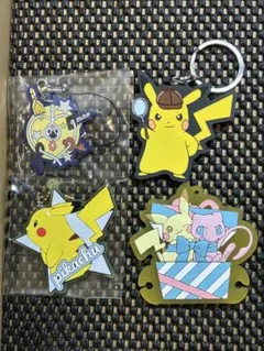 ポケモン　ラバーストラップ　ラバーマスコット　ラバーキーホルダー　ピカチュウ
