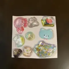 ぷっくりシール おすそ分け 9枚