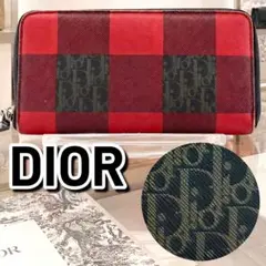 箱付き✨Dior✨ディオール✨財布✨オブリーク✨チェック✨トロッター✨廃盤✨希少