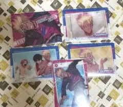 ブルーロック ピクチャーム アクロバットサッカー クリアカード 士道龍聖 5枚