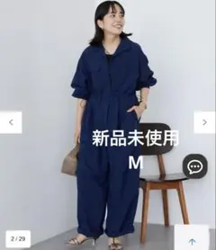 アメリカンホリック ジャンプスーツ ネイビー M