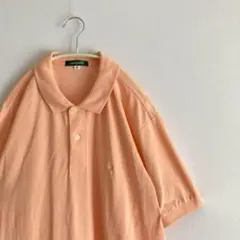 90s~ ヴィンテージ レトロ 古着 ジョルダーノ 半袖 ポロシャツ カエル刺繍のサムネイル