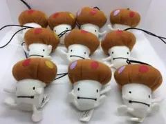 NTT ドコモダケ ストラップ 10個まとめて アミューズメント 匿名発送