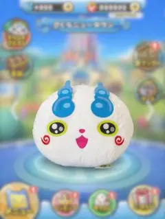 コマさん　妖怪ウォッチぷにぷに　でっかいジバニャン＆コマさんぬいぐるみ