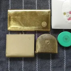 皇居の財布 ゴールド３点