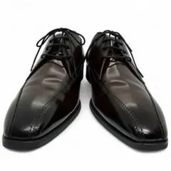良品 パトリックコックス レザー シューズ 26.0 ダークブラウン メンズ