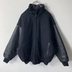 2026年最新】90's nike ナイキ 袖レザー スタジャン 銀タグの人気