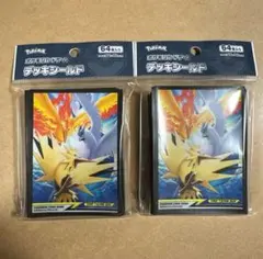ポケカ　スリーブ　ファイヤー&サンダー&フリーザー TAG TEAM GX 2個