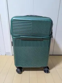 キャリーケース グリーン 小型 旅行用のサムネイル
