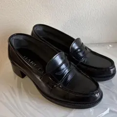 HARUTA ヒールアップローファー #4603