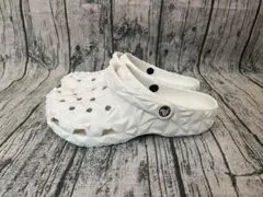 CROCS クロックス ジオメトリック クロッグ サンダル ホワイト サンダル