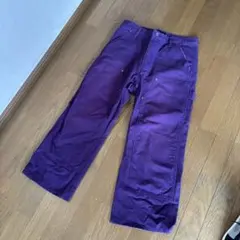 X-LARGE ダブルニー ワークパンツ パープルのサムネイル