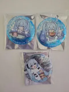 雪ミク×ひろはこ 函館ver 初音ミク缶バッジセット