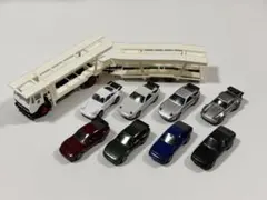 ヘルパ 1/87 メルセデスベンツ カートランスポーター ポルシェ8台セットのサムネイル