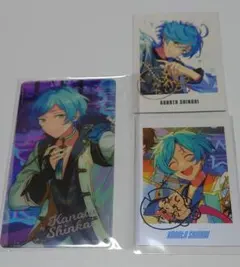 あんスタ　深海奏汰　10周年&9周年ぱしゃっつ　中国限定招募クリアカード