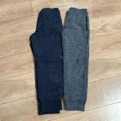 カジュアルパンツ 2色セット ネイビー グレー