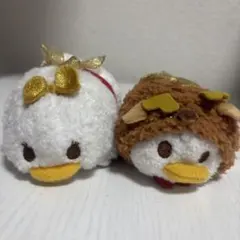ディズニー ツムツム クリスマス ぬいぐるみ 2点セット