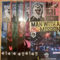 MAN WITH A MISSION 一番くじ　クリアファイル　コンプ