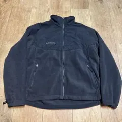 Columbia ブラック フリースジャケット　SIZE L